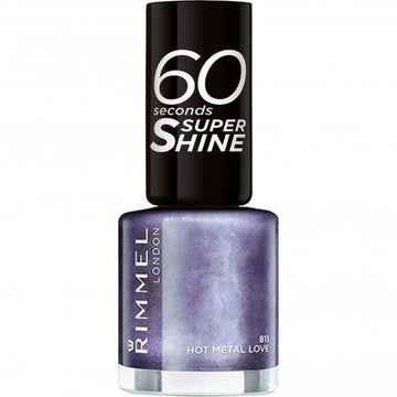 Rimmel 60 Seconds Super Shine Nail Polish 811 Hot Metal Love
